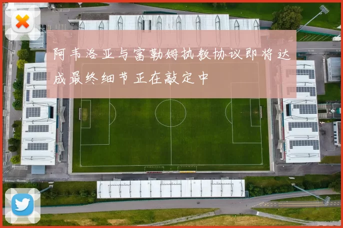 阿韦洛亚与富勒姆执教协议即将达成最终细节正在敲定中